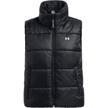 Under Armour para mujer. 1389184 Chaleco Lightweight Insulated negro (S), Casual, Deportivo, Nylon, Multideporte, Under Armour outlet 2024