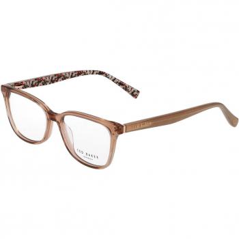 Cada una de estas opciones es un nombre equivalente para el producto descrito en la lista original, independientemente de las variaciones menores en la descripción. Todos ellos hacen referencia a un par de gafas recetadas para mujer de la marca Ted Baker