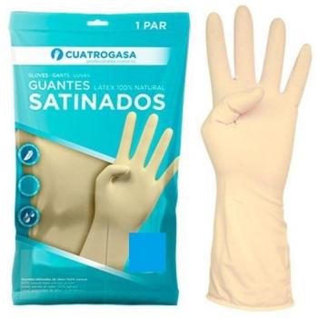 Guantes de limpieza satinados
