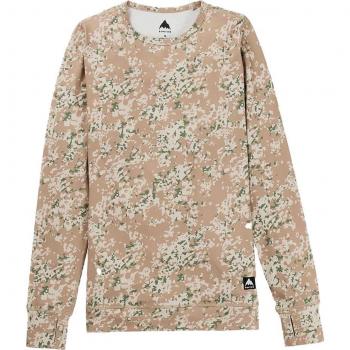 Burton Maglia Intima Midweight Beige Donna Manica Lunga S