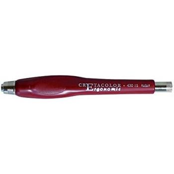 Cretacolor Red Ergonomic Lead Pencil with Sharpener