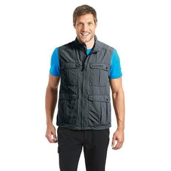 MAIER SPORTS Valdemar Weste mit mehreren Taschen – Herren, Größe 54 – blau – 100 % Polyamid