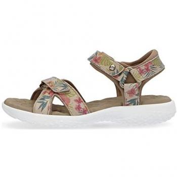Sandalias de mujer Panama Jack en piel cuerda con plataforma