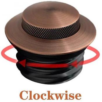 Panneau ventilé Ddyyhe Moto Pop Up en brun – capuchon de réservoir Harley-Davidson