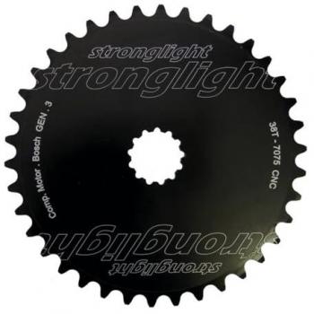 Vae-e-bike 7075 Kettenblatt 38T Schwarz