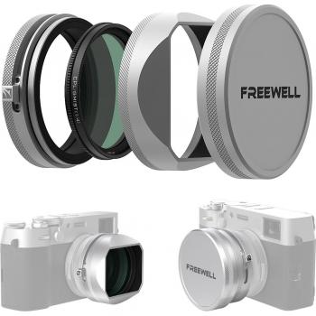 Freewell Dual-Action CPL/Glow Mist Filter Set for Fuji X100 Series, 1/4”, Silver