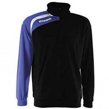 Kappa Arqua Sweatshirt Adulte, Multicolore (Noir/Royal), XXXL
