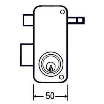 Serrure 2556AP MCM