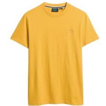 Maglietta Superdry in Cotone Bio Logo Ricamato L