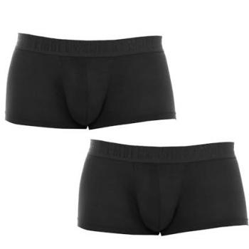 Bikkembergs Men's Black Bamboo Boxer Pack