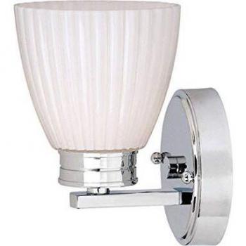 Applique da parete Cromo lucido IP44 1 luce G9