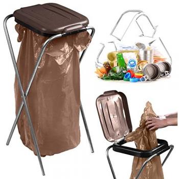 Brown KADAX 120L Bag Keeper with Clear Cover