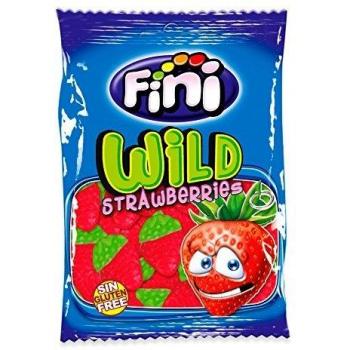 Golosinas Fresas Salvajes Sin Gluten 90g Fini