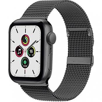Amberry Edelstahl Ersatzarmband für Apple Watch 38mm 40mm 42mm 44mm
