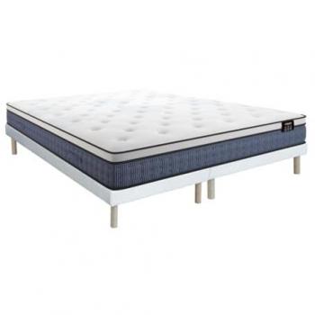 Doble Confort 180x200 cm – Base Tapizada YSMÉE + Muelles 7Z + Gel 23 cm