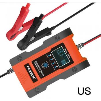 Chargeur de batterie moto 12V 24V 6A avec fonction impulsion