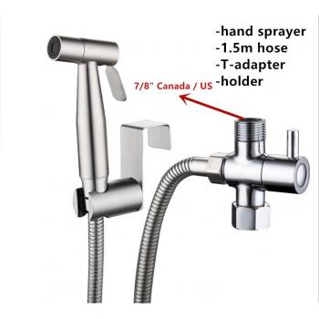 RVS Handspuit Set voor Badkamer