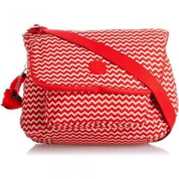 Kipling Garan Red Shoulder Satchel for Women