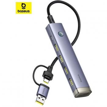 Baseus 4-Port Type-C & USB-A Hub