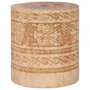Soporte para sombrilla marrón Ø34 x 40 cm de madera
