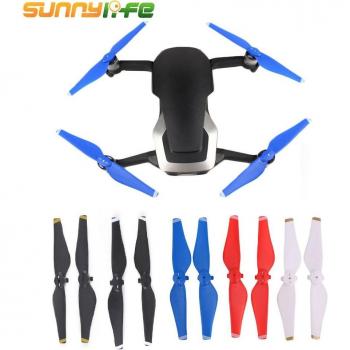 Sunnylife 2 Pairs Quick Release Carbon Fiber Propellers for DJI Mavic Air