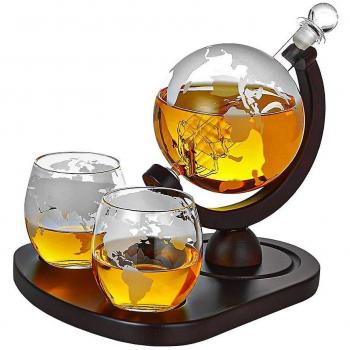 Set Servizio Globe Trasparente