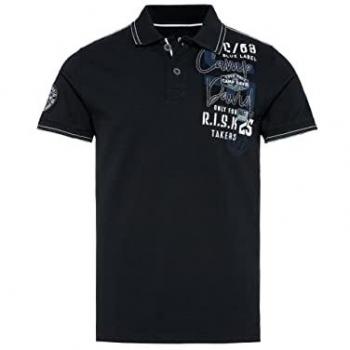 Camp David Herren Poloshirt Base Jumping