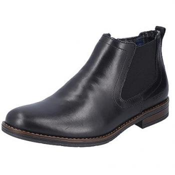 Rieker Herrenstiefel – schlichte Eleganz in Schwarz