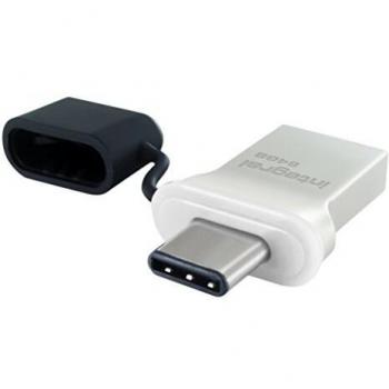 Speicherstick USB 3.0 64 GB Aluminium/Schwarz INFD64GBFUS3C