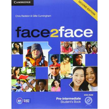Face2face pre-intermediate spanish speakers pack. Student+DVD+CD+key