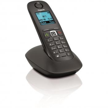 Telecomando cordless Gigaset A540 in nero, display luminoso 4 colori