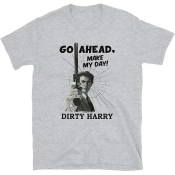 Film Classique Dirty Harry – T‑shirt gris M, Modèle 4