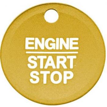 Ceyes Engine Start Stop Button Cover Ring for Ford Ecosport