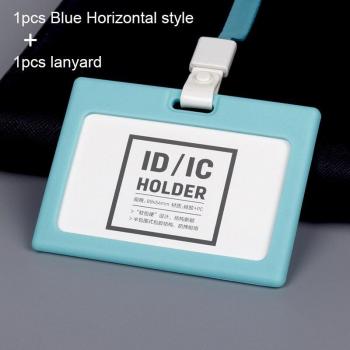 Silica Gel Lanyard ID Card Set