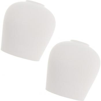 2pcs E27 and E14 White Glass Ceiling Fan Shade