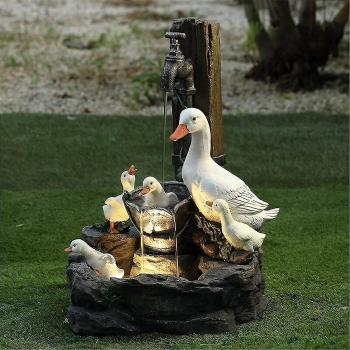 Décoration Jardin « Cascade des Canards »