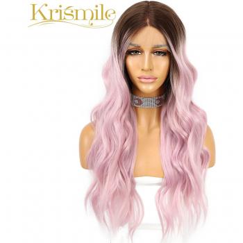 Krismile High Density Middle Part Wig