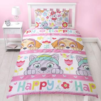 Paw Patrol Bright Girls Bedding Set (Duvet & Pillowcase)