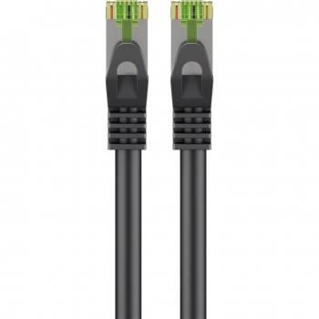 S/FTP Cat8.1 Ethernetkabel 3m Zwart