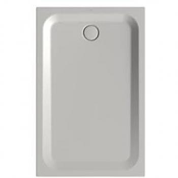 Plato de Ducha Rectangular 1400x900x35mm Bette Ultra en plata mate