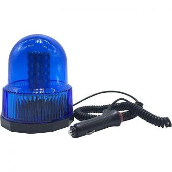 Polizei Stroboskop Licht in Blau, magnetisch, drehend, DC12V