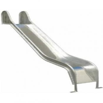 Durable 100cm Playground Slide in Stainless Steel