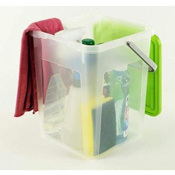 Scatola di plastica Rotho Powdy, 7 L, con coperchio e maniglia