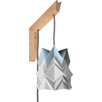 Éclairage en Bois et Papier