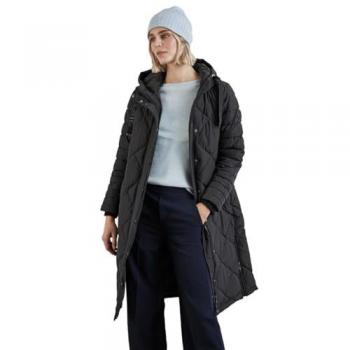 Street One Lange Teflon-Jacke für Damen in Blau