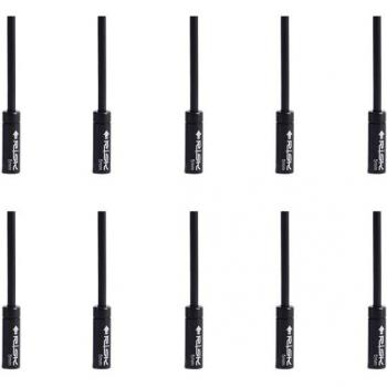 Lot de 10 embouts de câble de frein pour VTT
