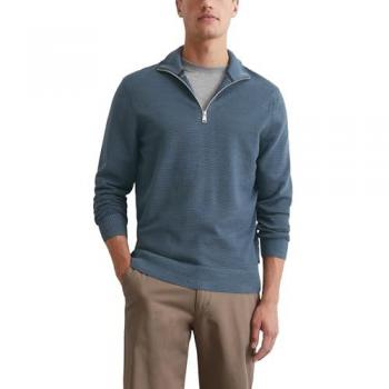 MARC O'POLO Troyer Pullover grau | S