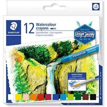 STAEDTLER Craie aquarellable Design Journey, étui carton 12