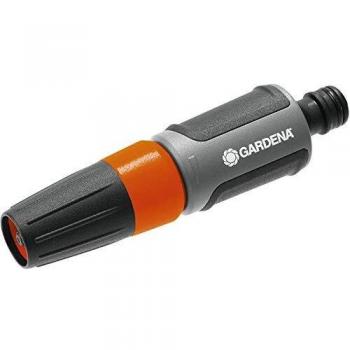 Gardena Wasserspritze mit stufenlosem einstellbarem Strahl, Aquastop, frostsicher (18300-50)