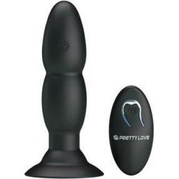 Plug Anal con Rotación y Vibración, Control Remoto por Bluetooth, de Pretty Love (1 unidad